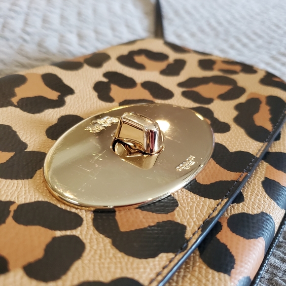 Coach Ocelot/Leopard/Cheetah Crossbody - Picture 10 of 10